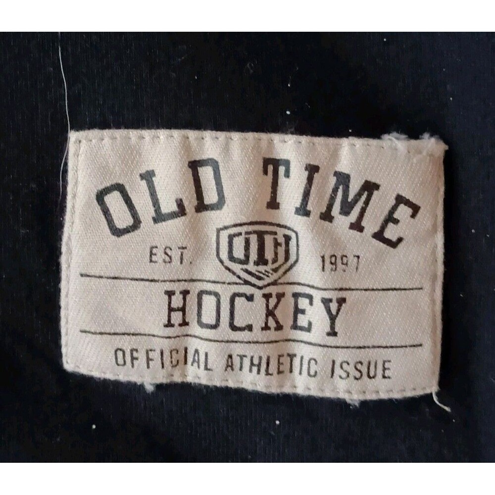 Vintage Pittsburgh Penguins Hoodie Kids Size Large Embroidered Black Sweatshirt - Picture 5 of 8